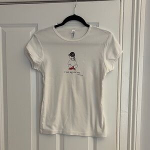 Red Sox - White Graphic T-Shirt